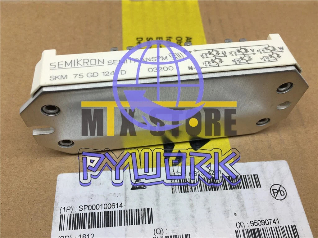 1Pcs SEMIKRON Module SKM75GD124D Quality Assurance