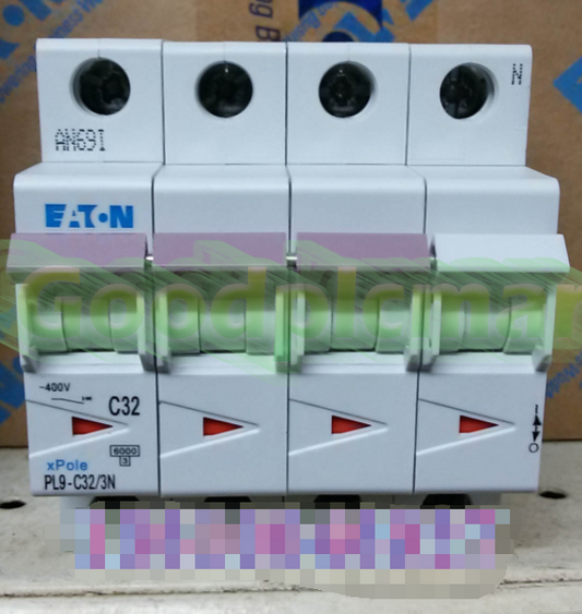 1PCS Eaton Moeller PL9-C32/3N Circuit Breaker 3P+N 32A C-Type