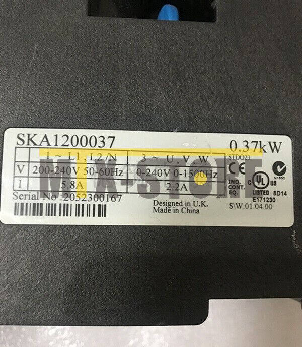 new 1pcs Emerson Control Technique Inverter SKA1200037 - EMERSON