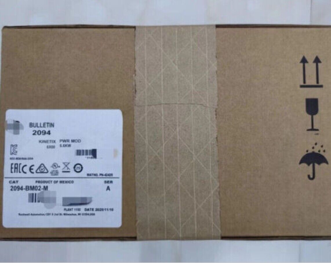 Factory Sealed 2094-BM02-M Allen-Bradley Kinetix 6500 15A Servo Axis Power - ALLEN-BRADLEY