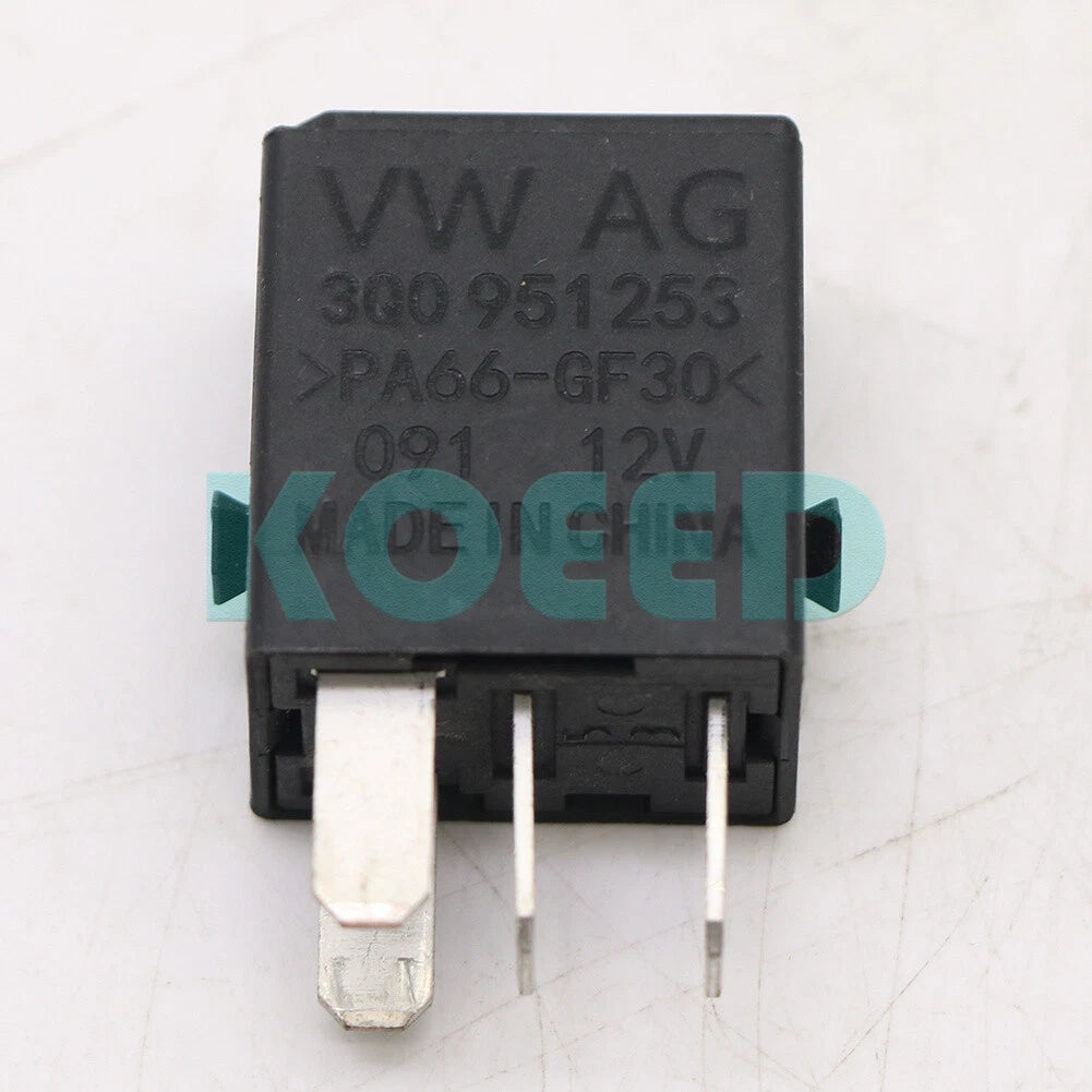 1PCS 3Q0951253 12V Power Relay 4Pins