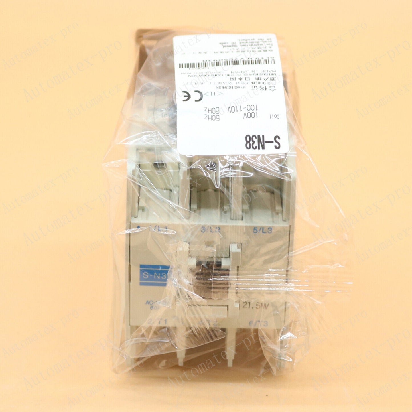 Professional Mitsubishi S-N38 Contactor AC110V - High-Quality 1PC Contactor for AC110V Applications - MITSUBISHI