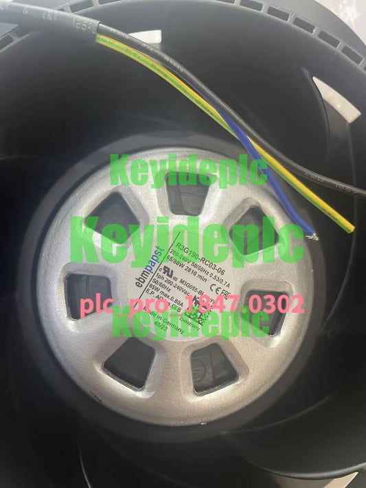 1PCS Ebmpapst R3G190-RC03-06 200-240VAC 65W 190MM Cooling Fan Fast shipping