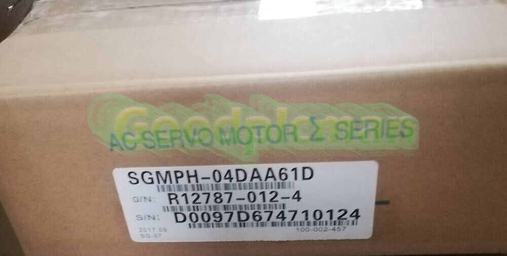 YASKAWA SGMPH-04DAA61D AC Servo Motor 1Pcs/