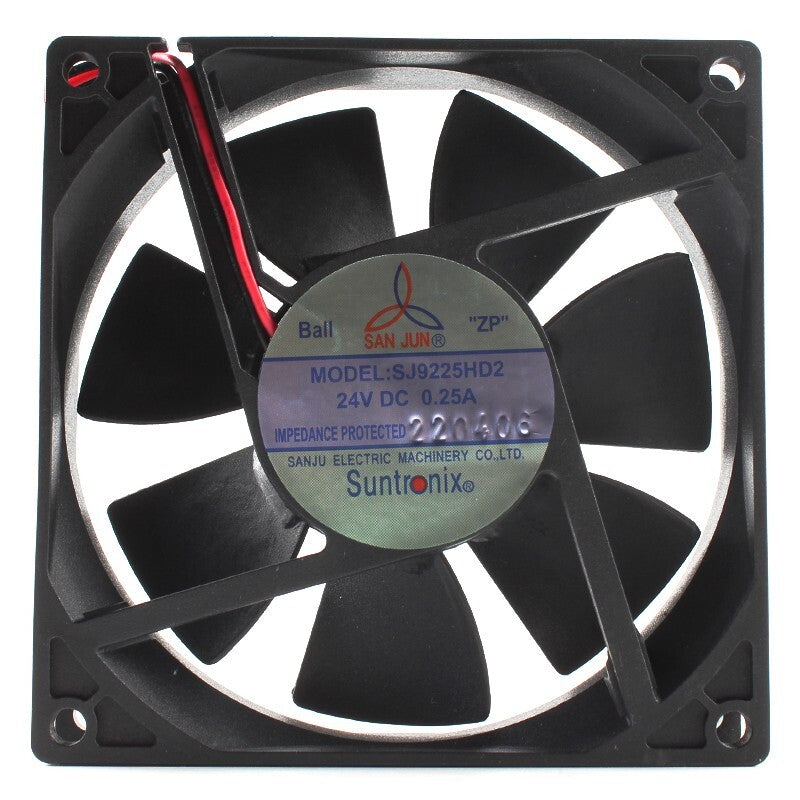 SANJUN SJ9225HD1 24V 0.25A 2-wire dual ball inverter cooling fan