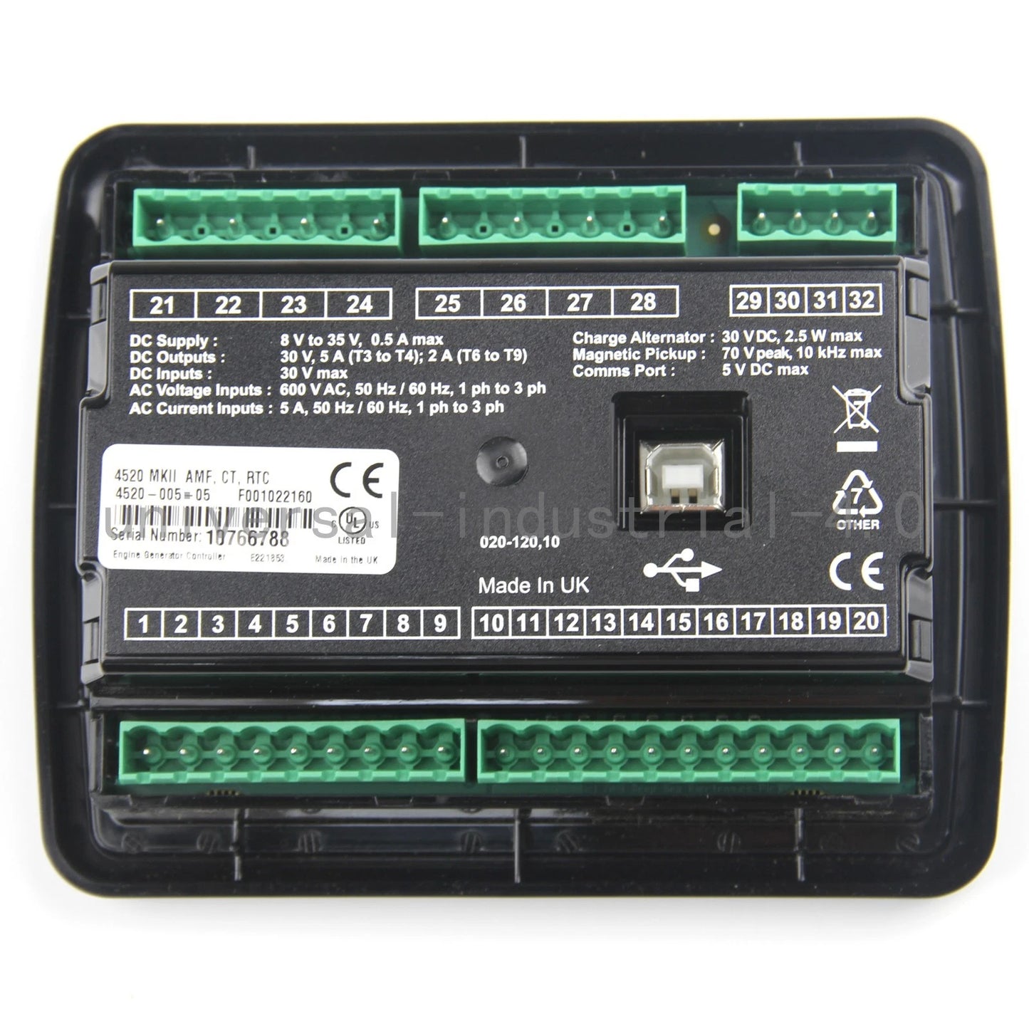 DSE4520 Genset Control Panel Generator Controller DSE4520MKII For Deep Sea#u