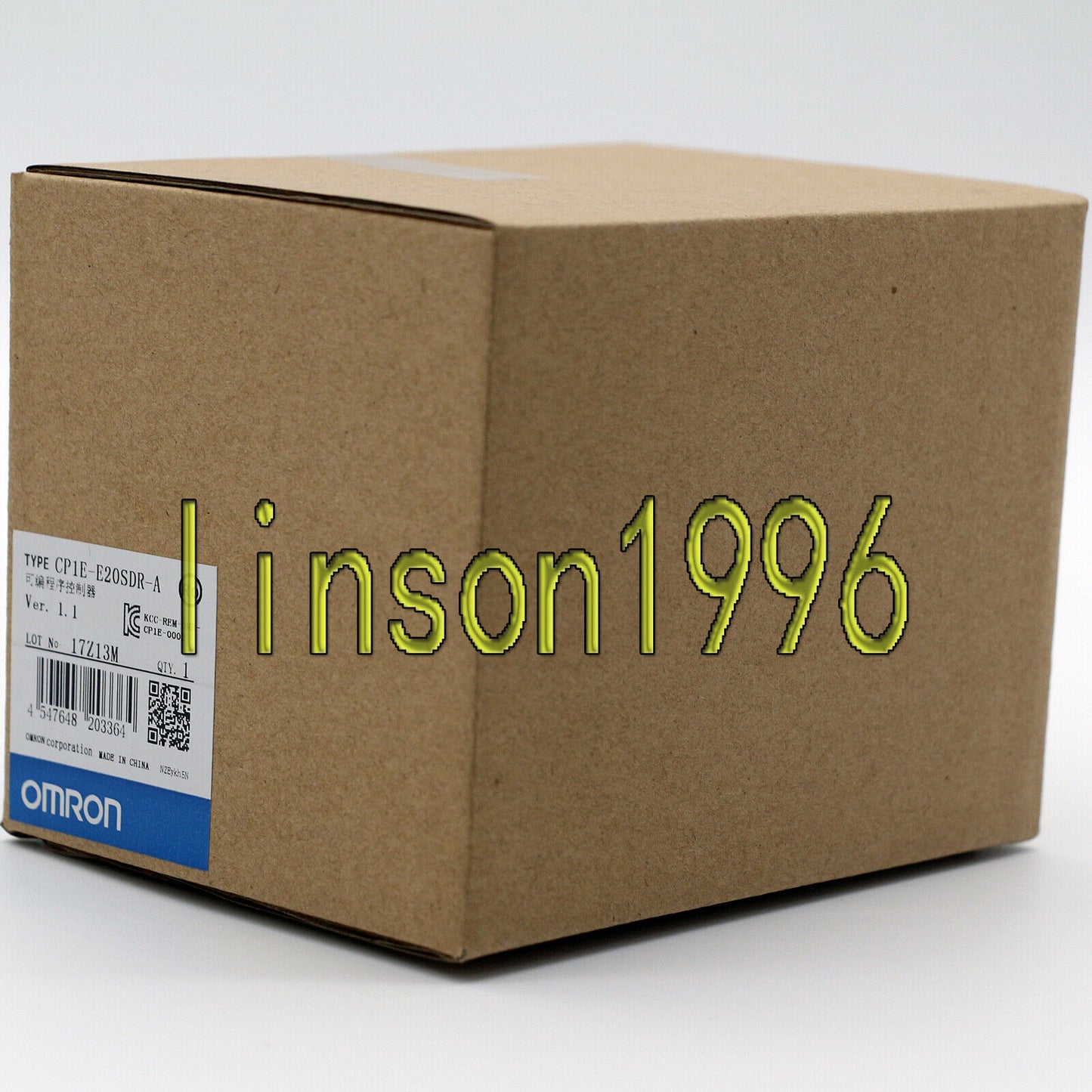 Omron PLC CP1E-E20SDR-A programmable controller - OMRON