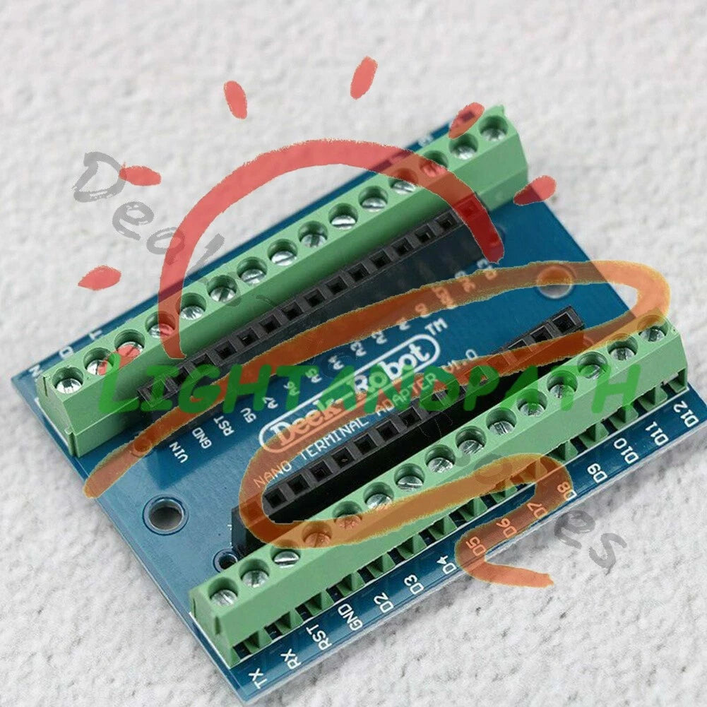 Terminal Adapter board for the Arduino Nano V3.0 AVR ATMEGA328P-AU Module (1PCS)