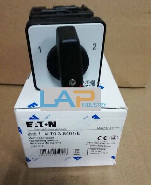 Eaton Moeller T0-3-8401/E Selector Switch 20A Transfer Switch - EATON MOELLER