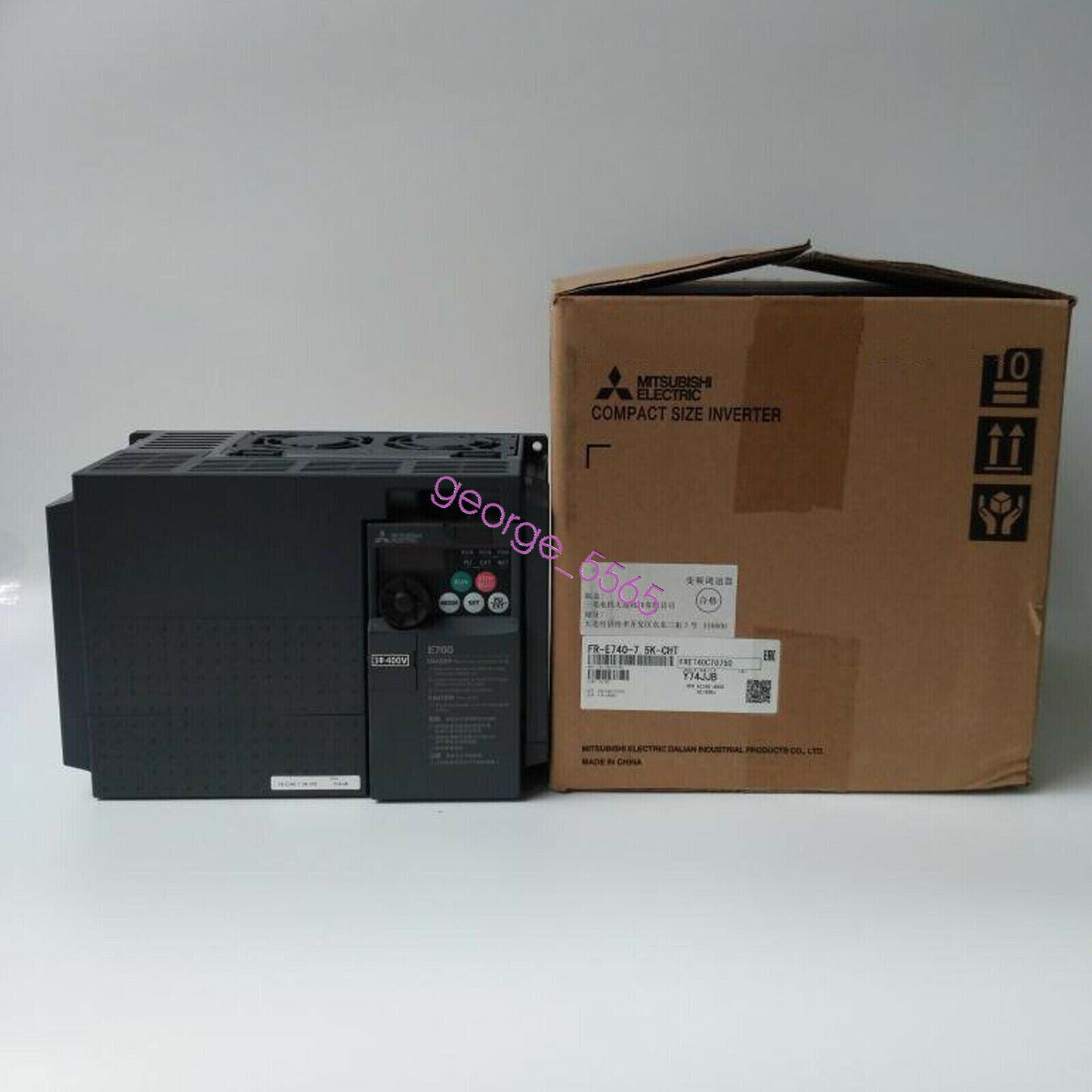 new Mitsubishi Frequency Converter FR-E740-7.5K-CHT 7.5KW 380V - MITSUBISHI HEAVY INDUSTRIES