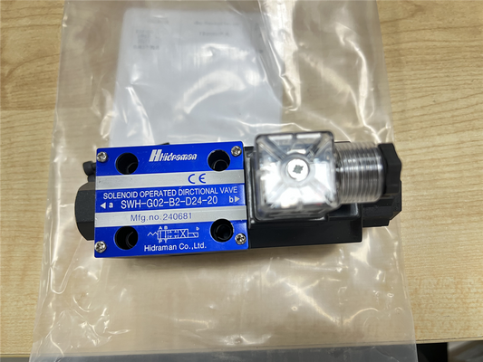New Hidraman Solenoid Valve SWH-G02-B2-D24-20 - HIDRAMAN