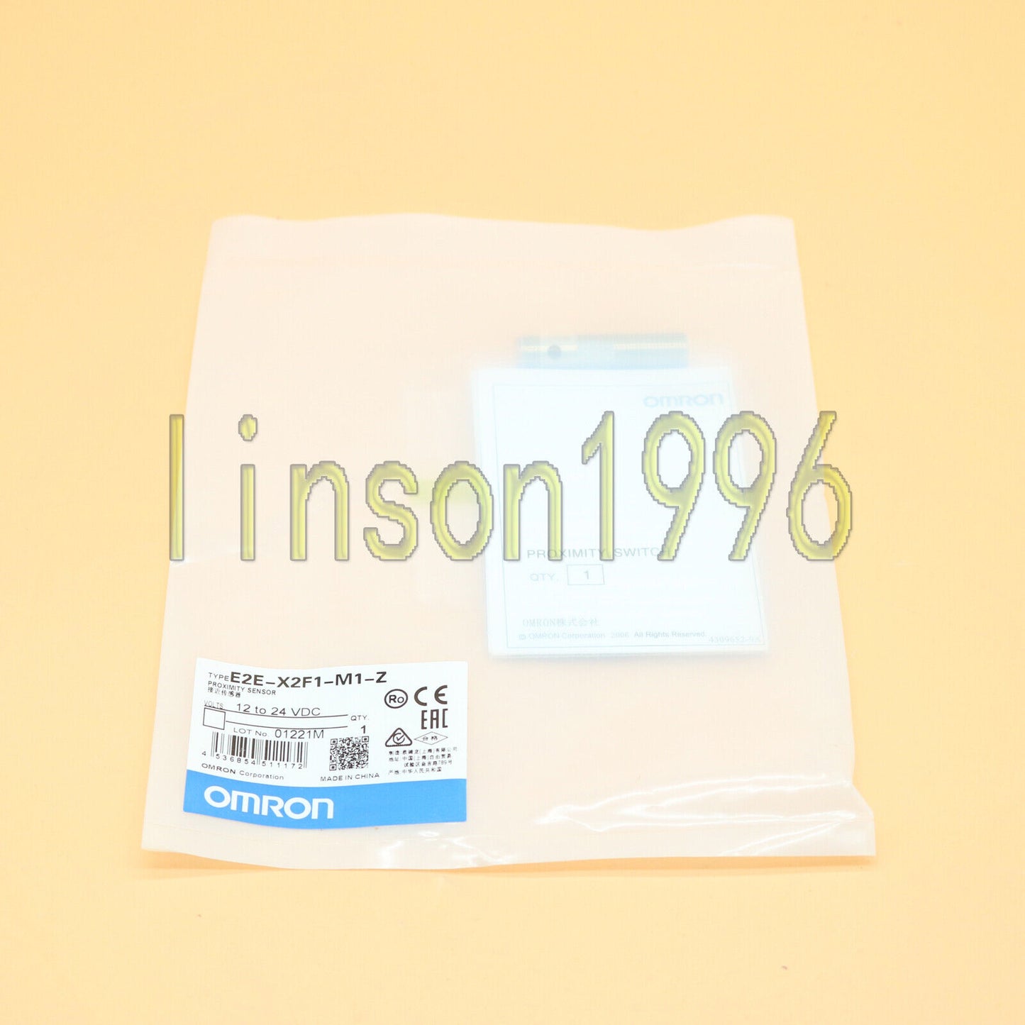 Omron E2E-X2F1-M1-Z Proximity Switch FAST SHIP - OMRON