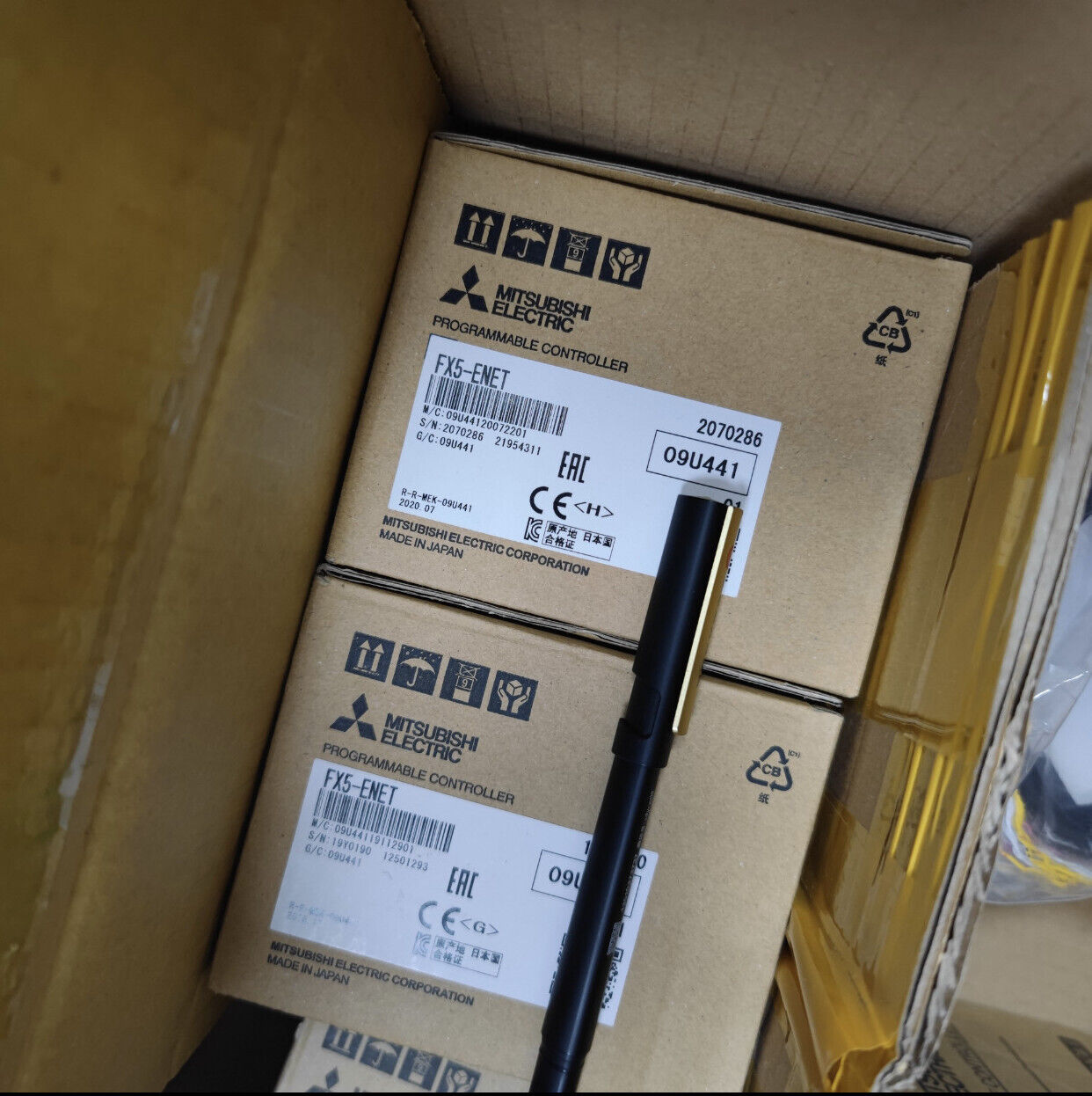 new 1pcs Mitsubishi PLC Ethernet Module FX5-ENET Network Adapter - MITSUBISHI