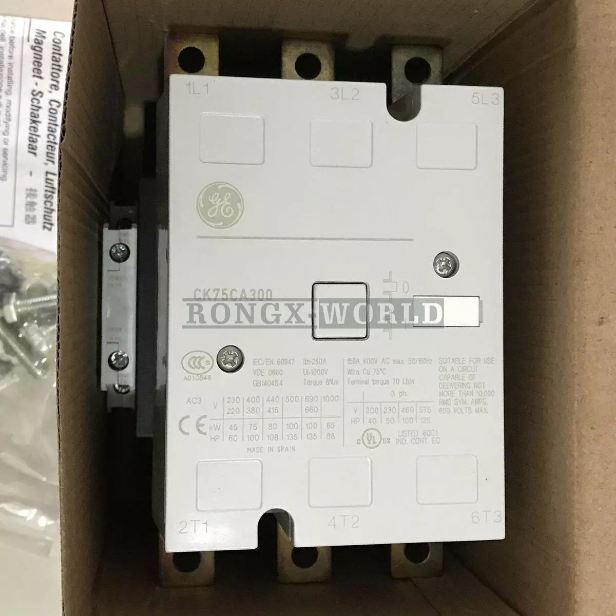 new GE CK75CA300 AC220V Contactor