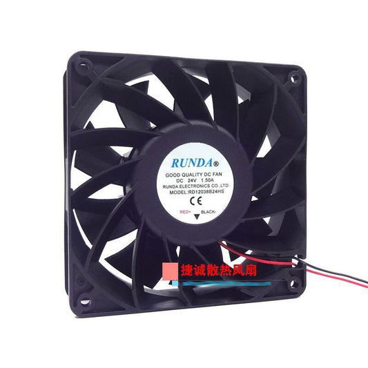 RUNDA 12038 RD1238B24HS 24V 1.5A 12CM electric welder Inverter fan