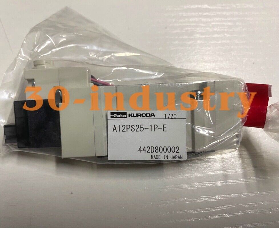 Kuroda Solenoid Valve A12PS25-1P-E - DC24V | 1PCS New - KURODA