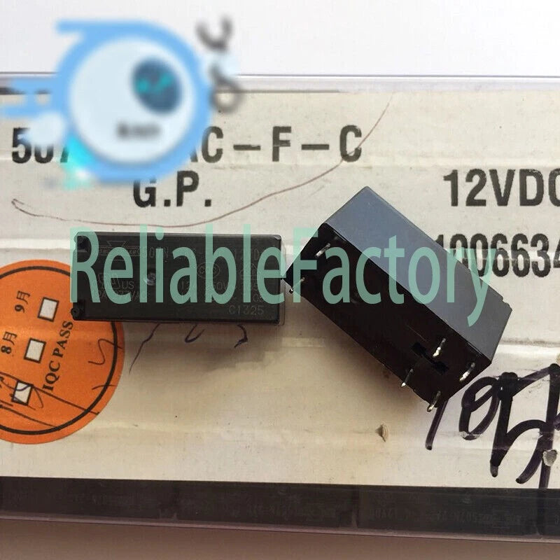 10Pcs SONG CHUAN 507N-2AC-F-C 12VDC Power Relay 2A 250V 6Pins ~
