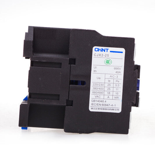 Chint CJX2-2510 Series AC Contactor 24V 36V 110V 220V 380V Free Ship