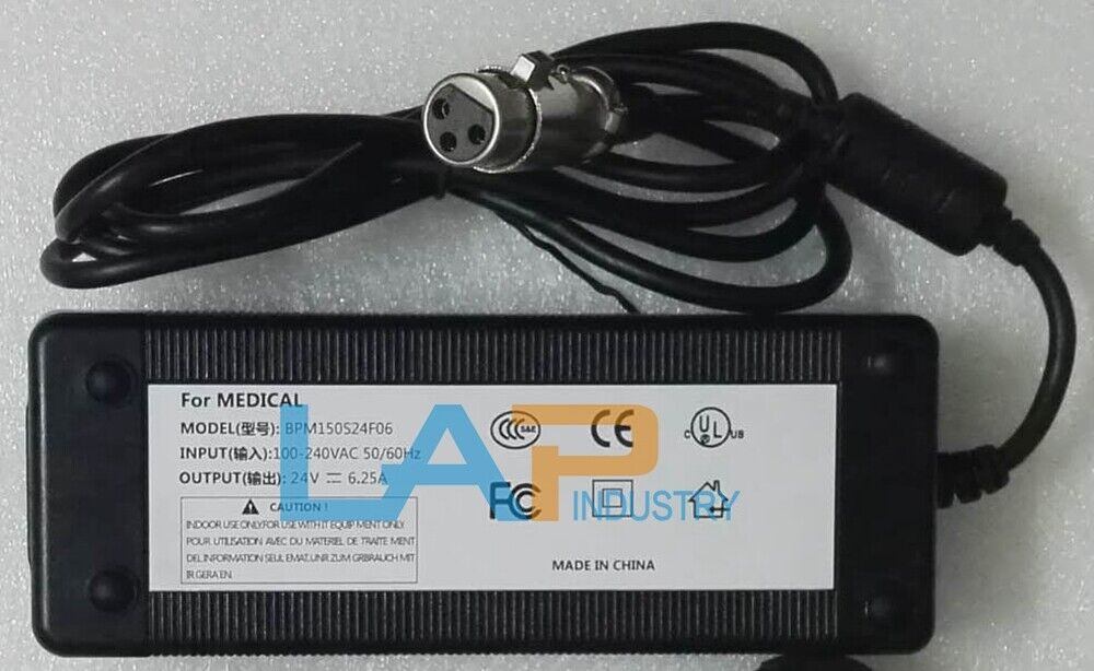 1PCS BPM150S24F06 Universal Power Adapter with 3-Hole Plug - KOEED