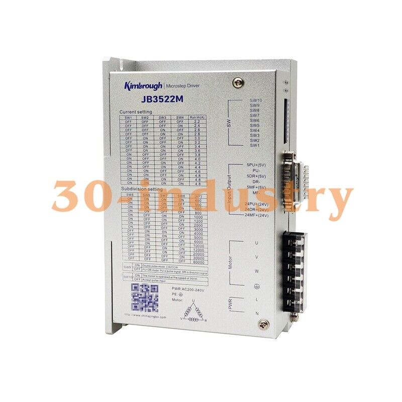 1PCS NEW FOR KIMBROUGH Three-phase Stepper Motor Driver AC220V 2.2-4.8A - KIMBROUGH