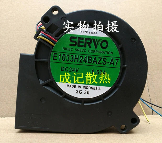1pcs SERVO E1033H24BAZS-A7 9733 Projector Turbofan