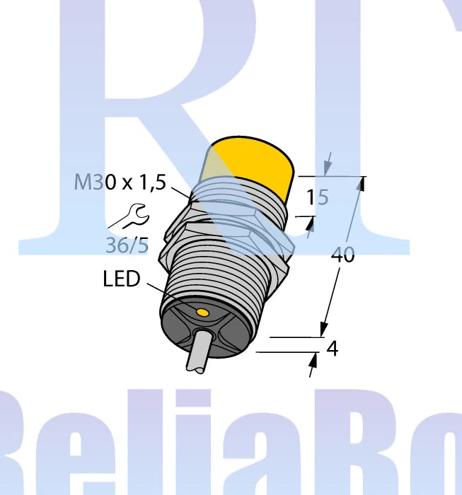 1PCS TURCK Ni15-G30-Y1X 40201 Inductive sensor ~