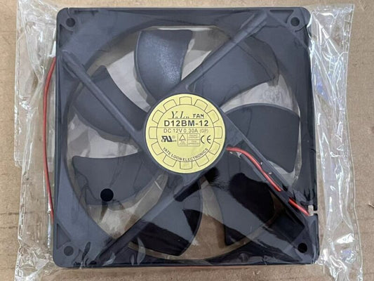 Y.L.FAN D12BM-12 Cooling Fan 12V 0.30A 12CM Chassis Power Cooling Fan - Y.L.FAN