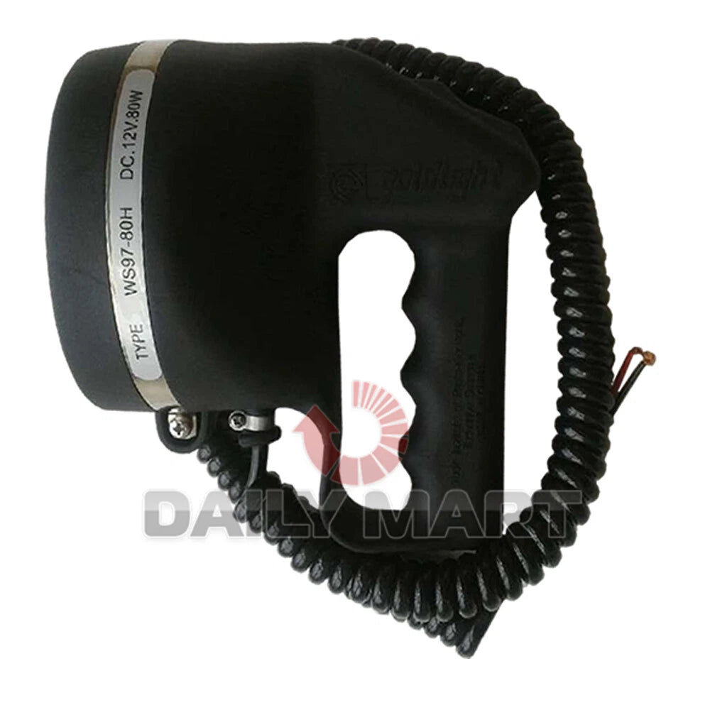 WS97-80H Marine Searchlight 12V 80W 24V 50W