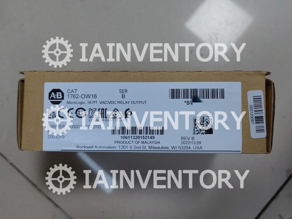 Allen Bradley A1762-OW16 Fast 1-Year Warranty - ALLEN BRADLEY