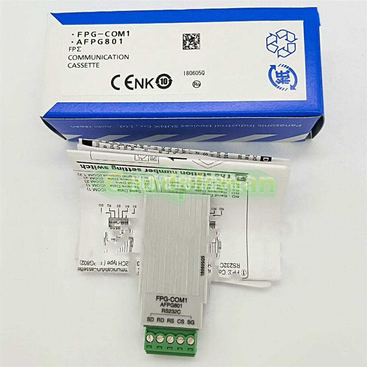 Panasonic Communications plug FPG-COM1 (AFPG801) 1Pcs/