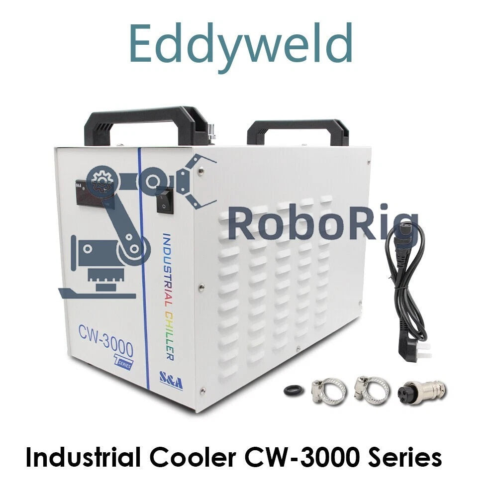 S&A CW-3000DG Industrial Water Chiller Cool 50W 60W 80W CO2 Laser Tube