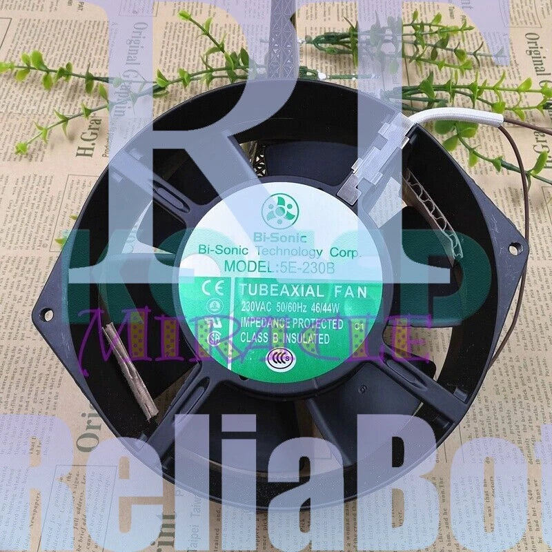 1PC FOR Bi-Sonic 5E-230B AC230V 46/44W Cooling Fan 17*150*55mm 2-wire