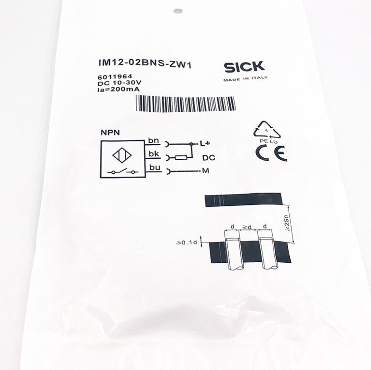 1PC SICK IM12-02BNS-ZW1 IM1202BNSZW1 PROXIMITY SENSOR