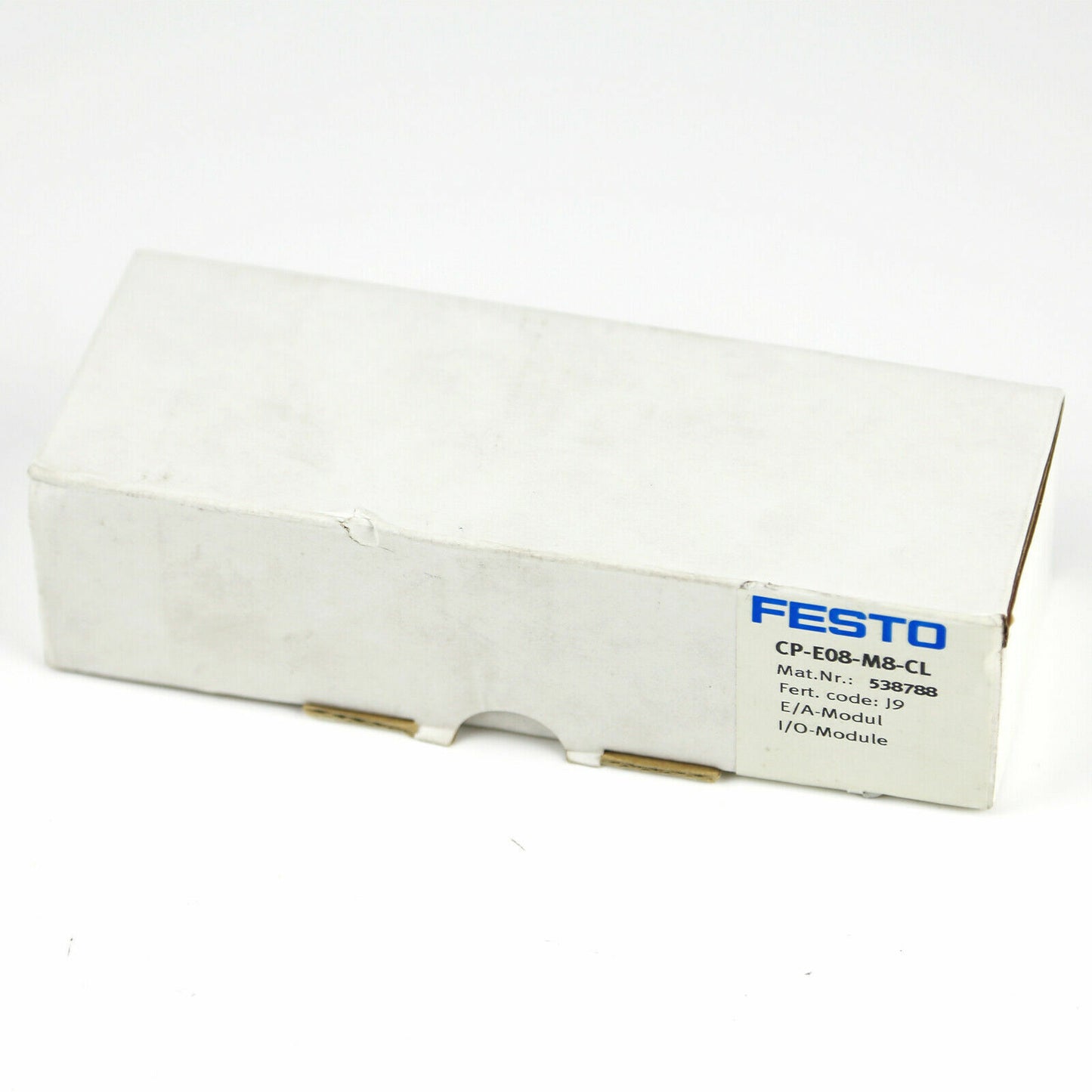 new In Box FESTO CP-E08-M8-CL 538788 Module - FESTO
