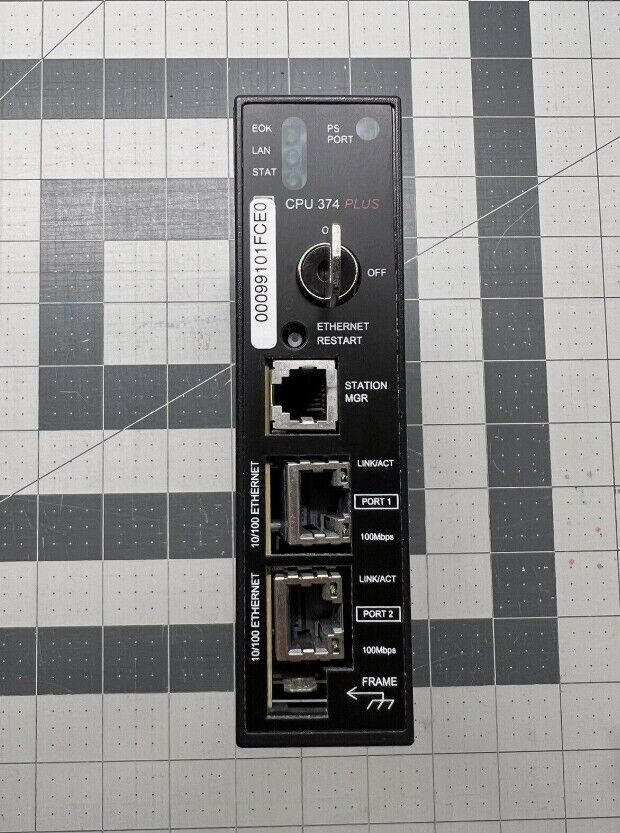 Fanuc IC693CPU374-GS Used CPU 240K User Mem W/Ethernet - FANUC