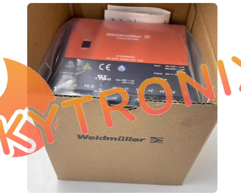 1Pcs Weidmüller CPSNT250W24V10A Switching Power Supply 870868000