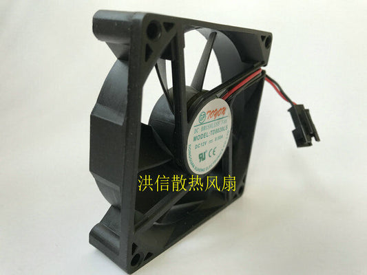 new 1 PCS TOYON Fan TD8020LS DC12V 0.08A 80*20MM 2 Pin Cooling fan - TOYON