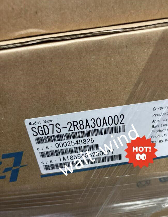 new SGD7S-2R8A30A002 Yaskawa servo drive Fast