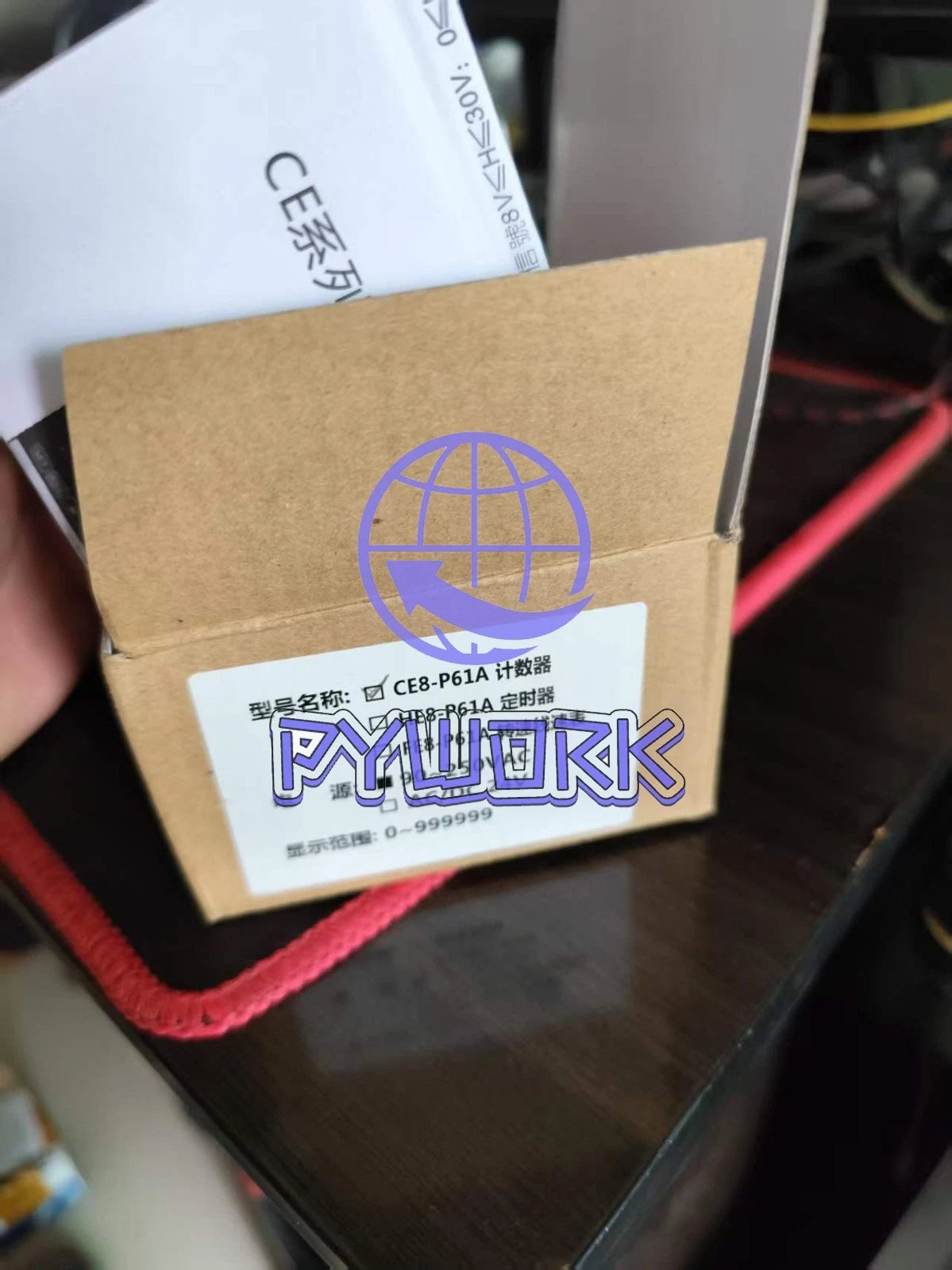 1PCS SANYOU CE8-P61A Timer AC 90-250V 0-999999
