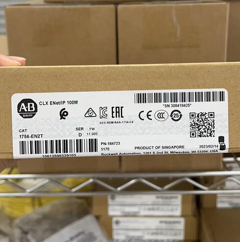Allen Bradley 1756-EN2T EtherNet IP Module AB US - ALLEN BRADLEY