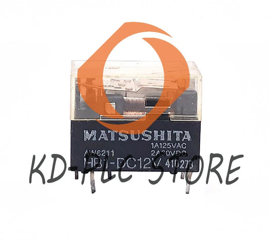 1Pc HB1-DC12V Matsushita Signal Relay 1A 125VAC 5 Pins