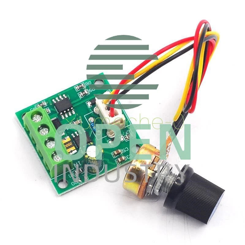 1X DC 1.8V 3V 5V 6V 12V 2A Low Voltage PWM Motor Speed Controller Regulator