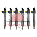 6PCS FUEL INJECTOR For 2014-2019 JEEP DODGE RAM ECODIESEL 3.0L DIESEL 0445110522