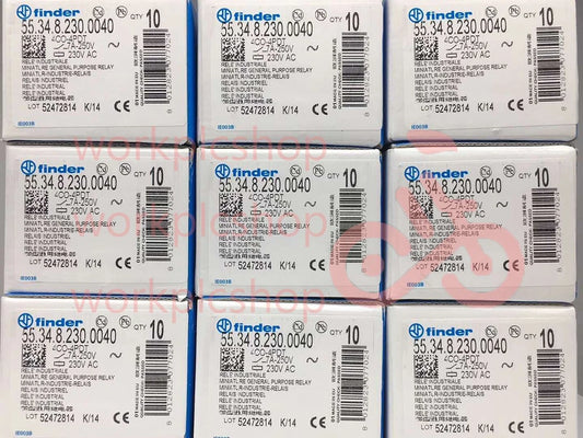 1PC Finder 55.34.8.230.0040 Power Relay 230VAC 7A 250V 14 Pins