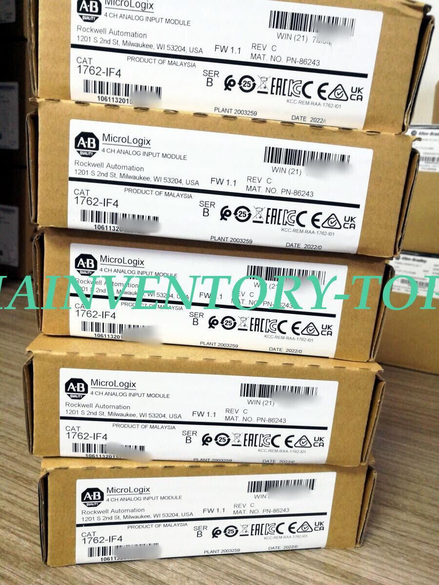 Allen Bradley 1762-IF4 | One-Year Fast Ship - ALLEN BRADLEY
