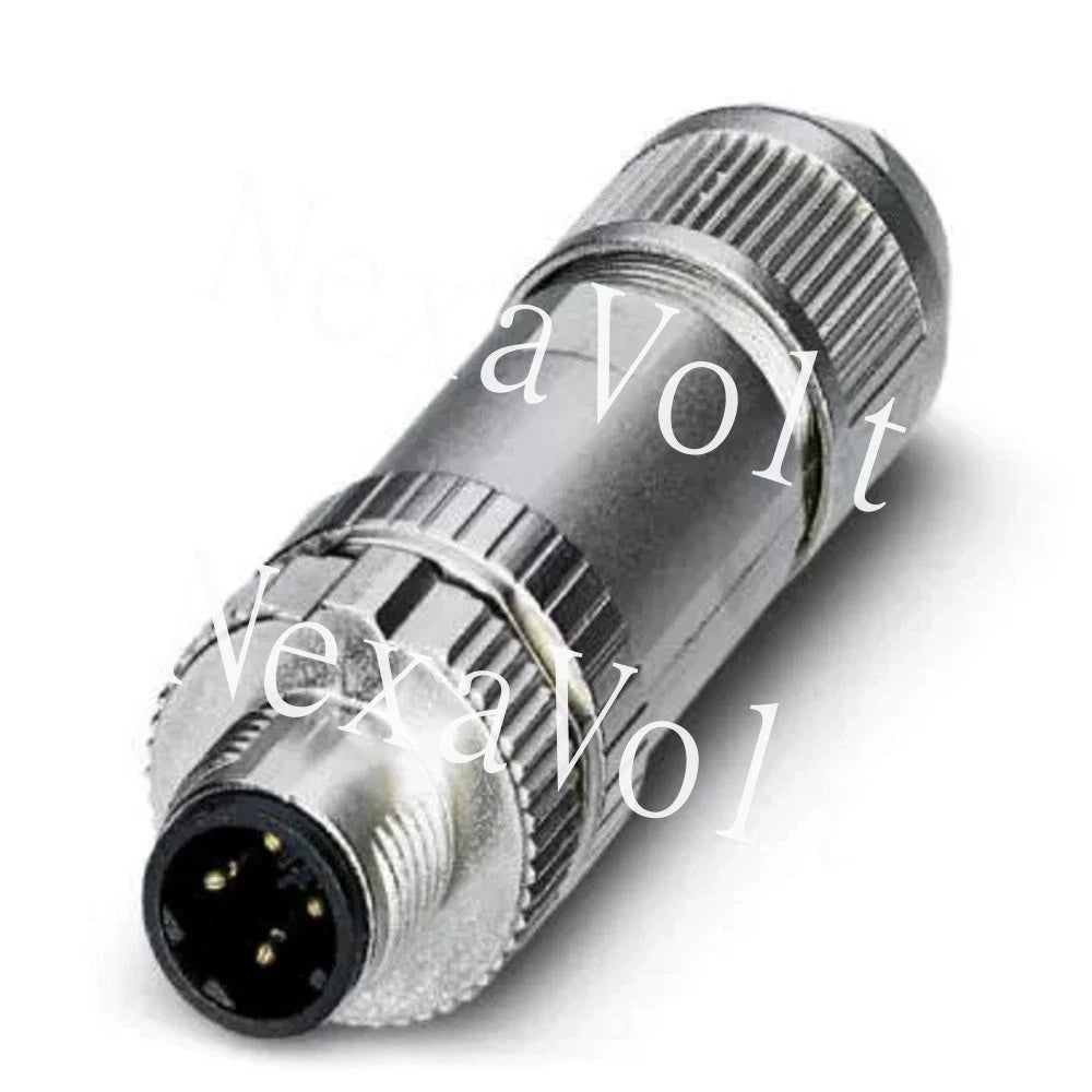 1PC FOR Phoenix Contact 1424682 SACC-M12MSD-4PL SH PN M12 Connector 4-Pin D-Code