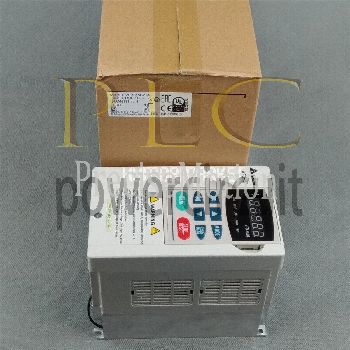 Delta VFD015B21A Inverter 1x
