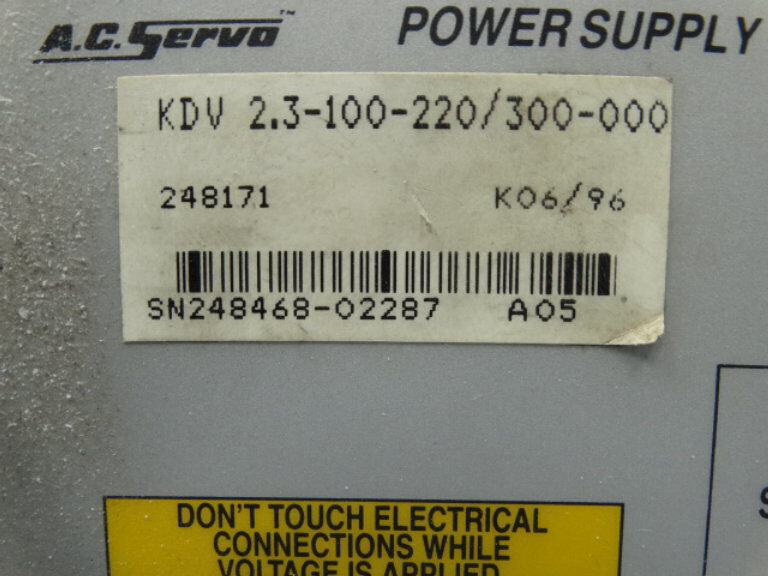 Bosch KDV2.3-100-220/300-000 Power Supply | Efficient Professional Power Solution - BOSCH