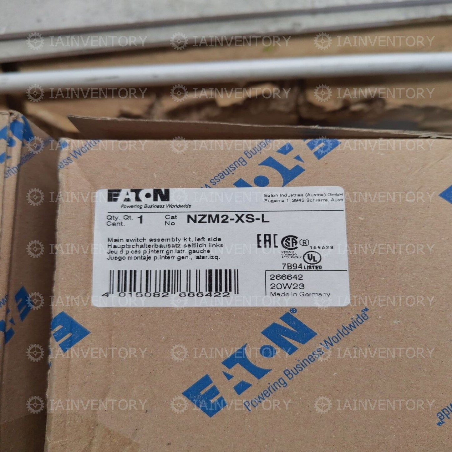 1-Piece Eaton Moeller NZM2-XS-L Screw Terminal Covers, Fast Shipping - EATON MOELLER