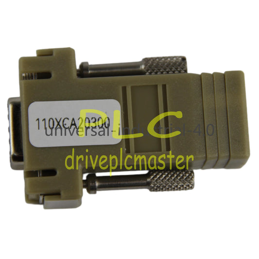 SCHNEIDER 110XCA20300 RJ45 to DB9 Head Communication Adapter #dr